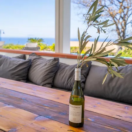 וילה Enotria - Tramonto Sullo Stromboli *