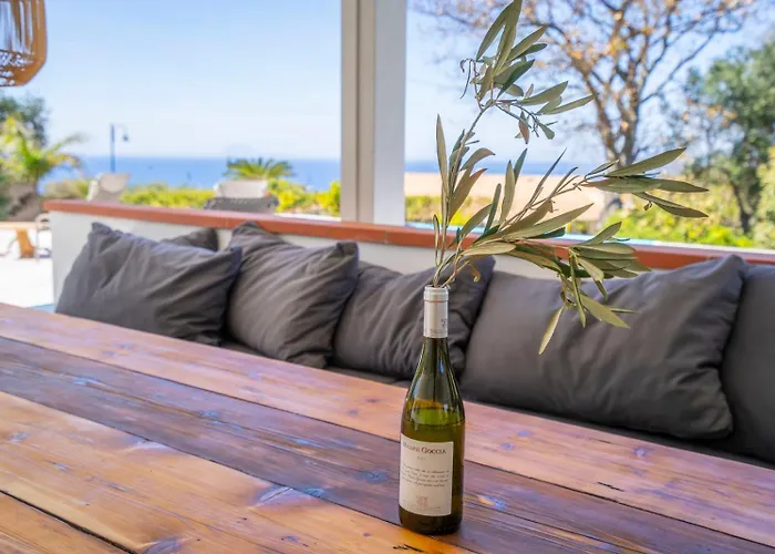 Villa Enotria - Tramonto Sullo Stromboli *