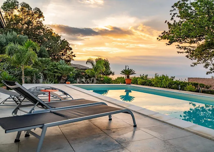 Enotria - Tramonto Sullo Stromboli Villa Capo Vaticano